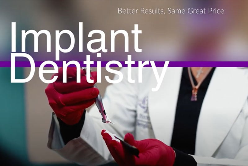 Implant dentistry video thumbnail
